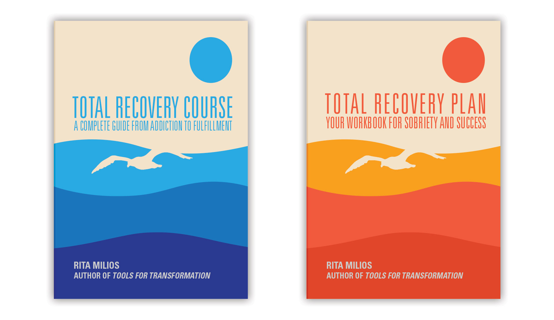 Book covers for Total Recovery Course